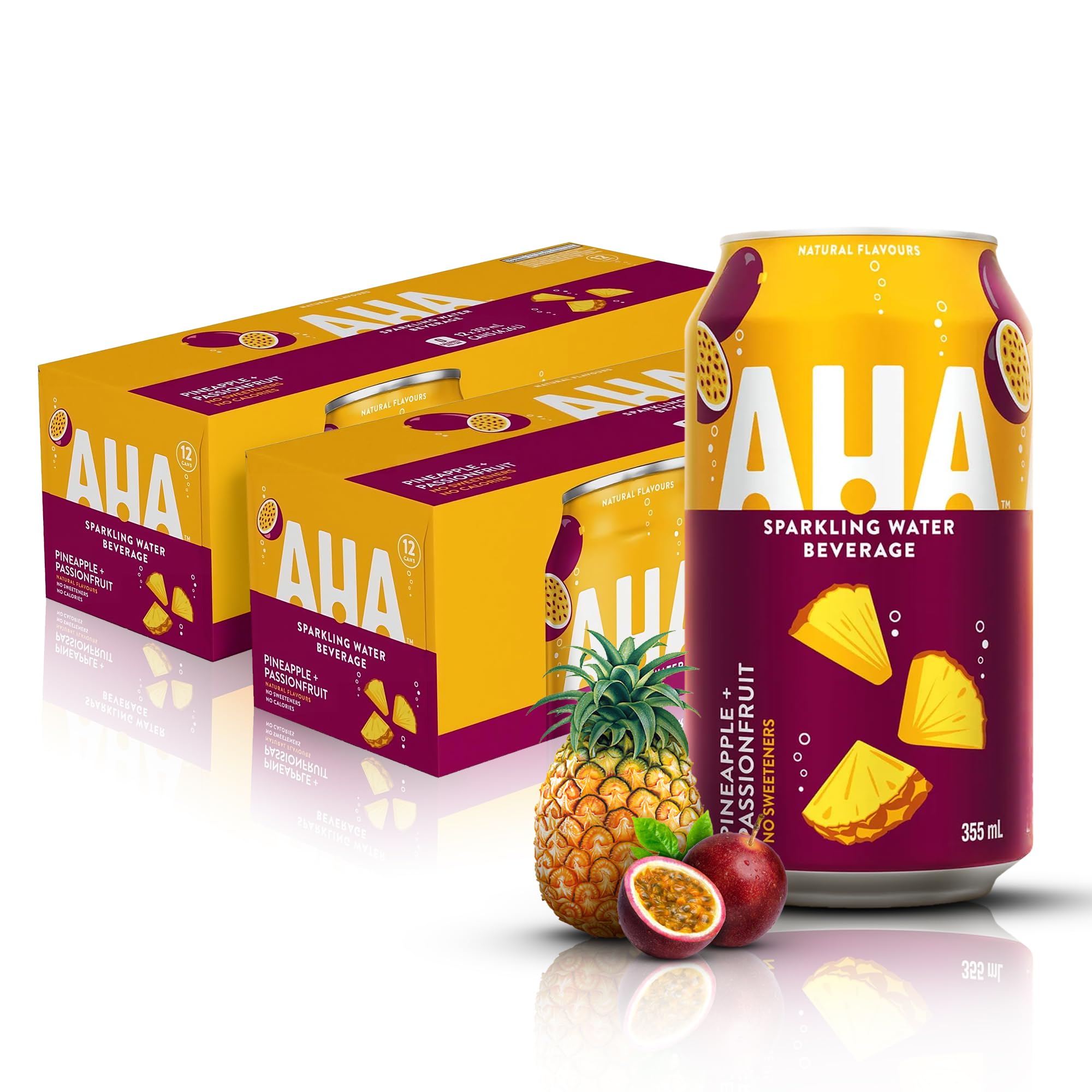 Amazon.com: AHA Sparkling Water - Calorie Free, Sweeteners Free